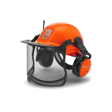 Kask leśny Functional, z radiem FM