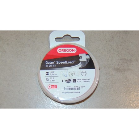 Żyłka tnąca 2,4mmx3,86m 3szt